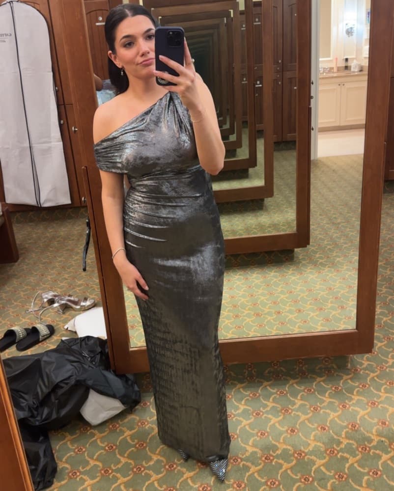 Misha Nyra One Shoulder dress - Image 3