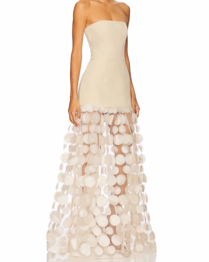 Bronx & Banco Hope Strapless Gown  - Image 3