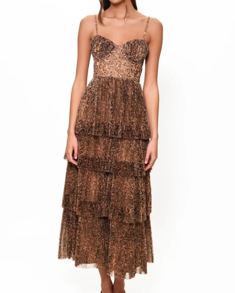 Hutch Cheetah Zaria Gown  - Image 1