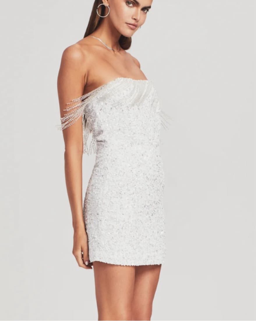 Retrofete Cassandra Sequin Mini Dress  - Image 2