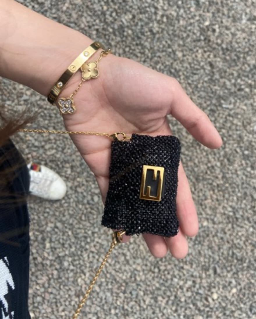 Fendi Pico Baguette Crossbody - Image 1