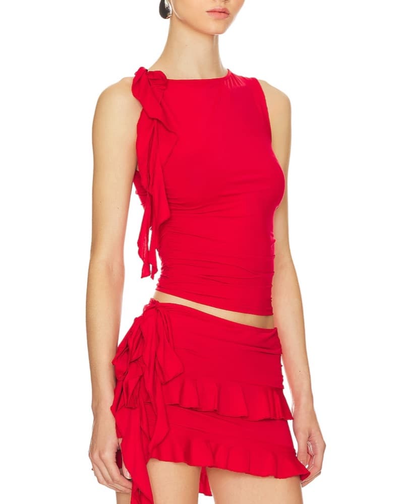 Lioness Rendezvous Set In Crimson - Image 3