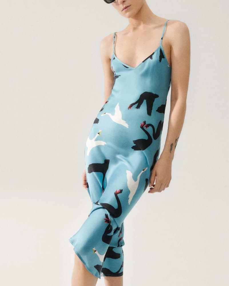 SILK LAUNDRY 90S SLIP DRESS ONLY - XS - Image 1