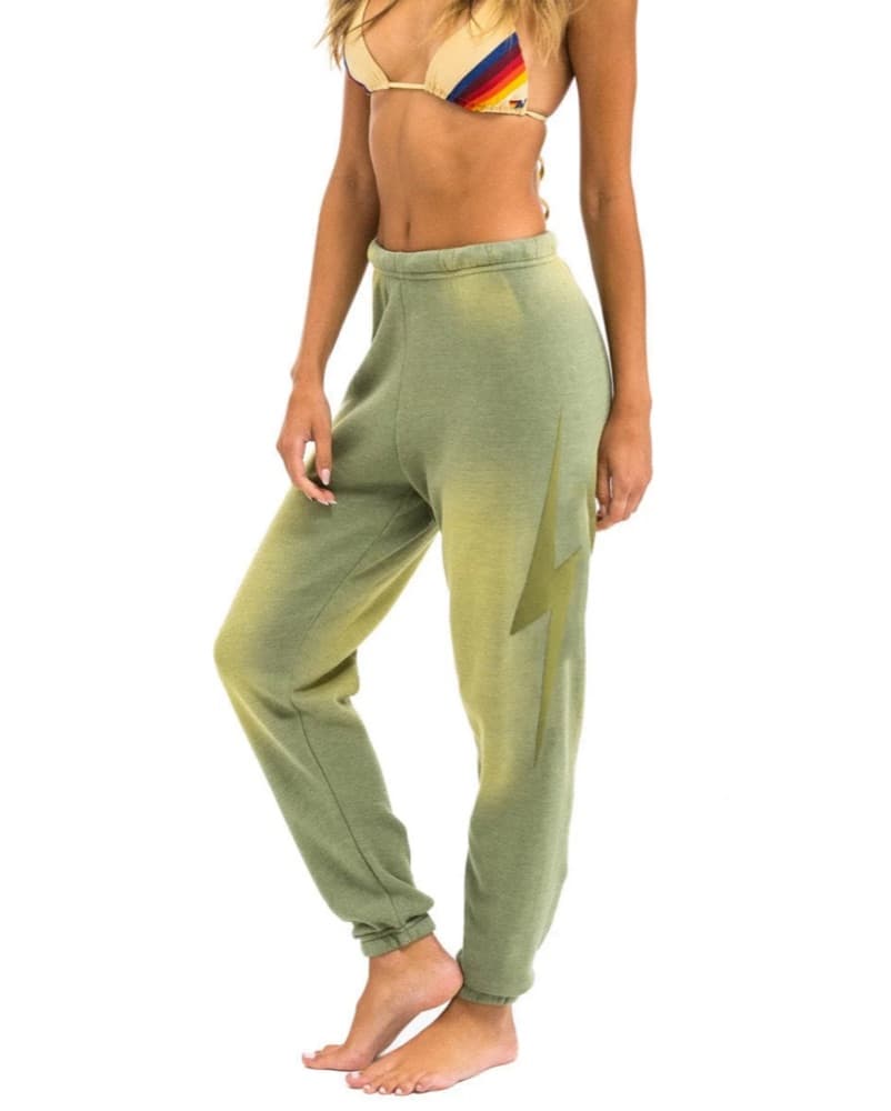 Aviator Nation Faded Green Sweatset - Image 2