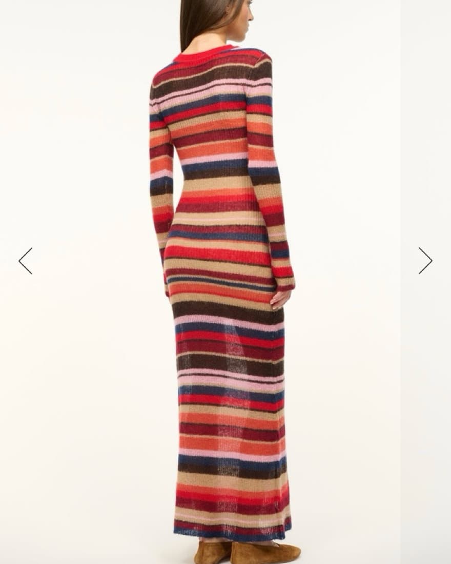 STAUD Striped Dress  - Image 5