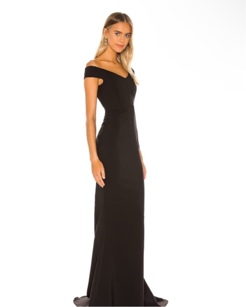 REVOLVE Allure Gown in Black - Image 2