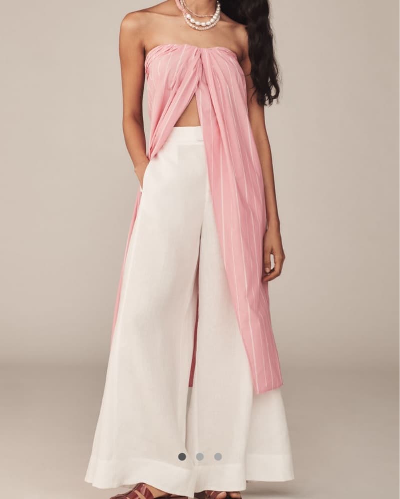 Strapless Twist Top - Image 1