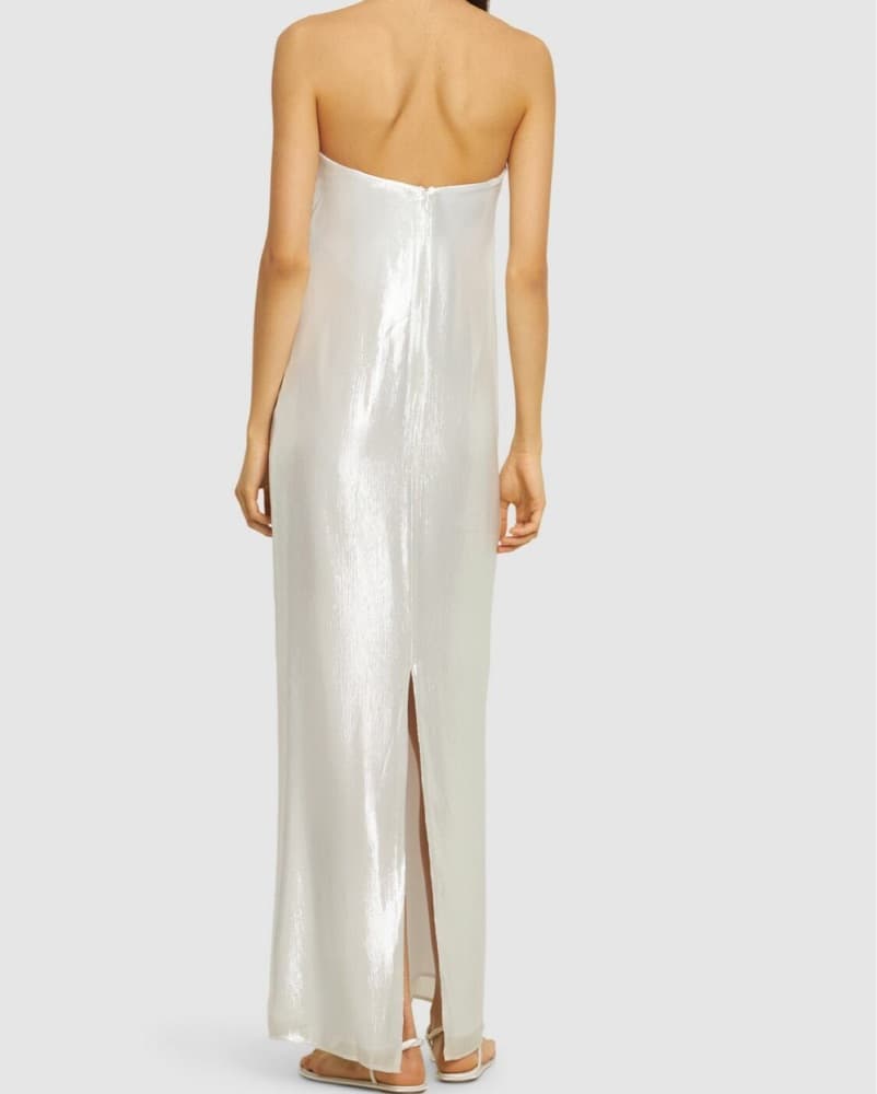 STAUD - Casey Strapless Maxi Dress - Image 3