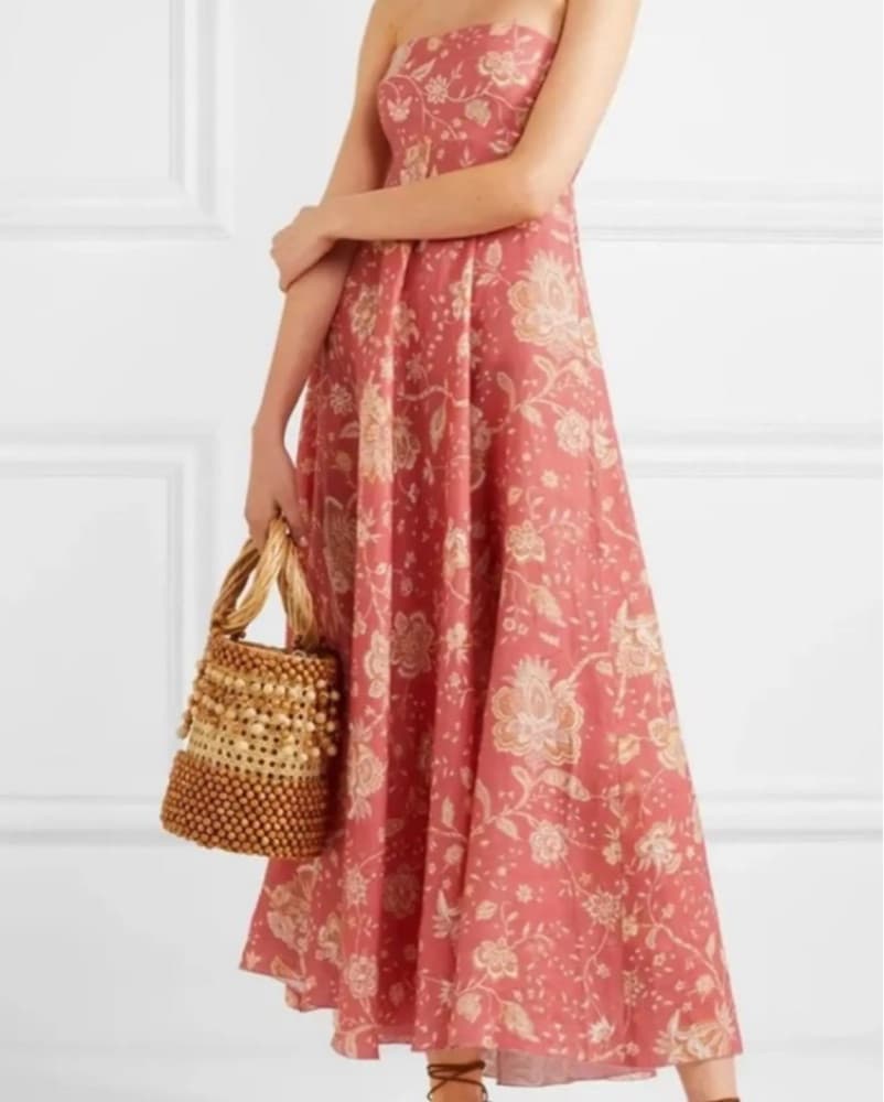 Zimmermann Strapless Maxi Dress - Image 1