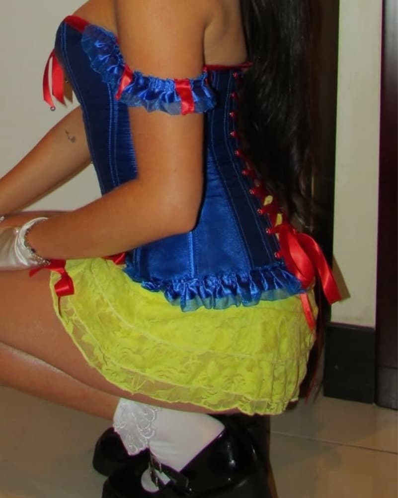 Snow White Halloween Costume Corset  - Image 2