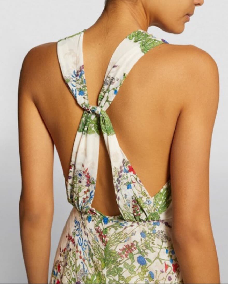 Maje Floral Maxi Dress - Image 2