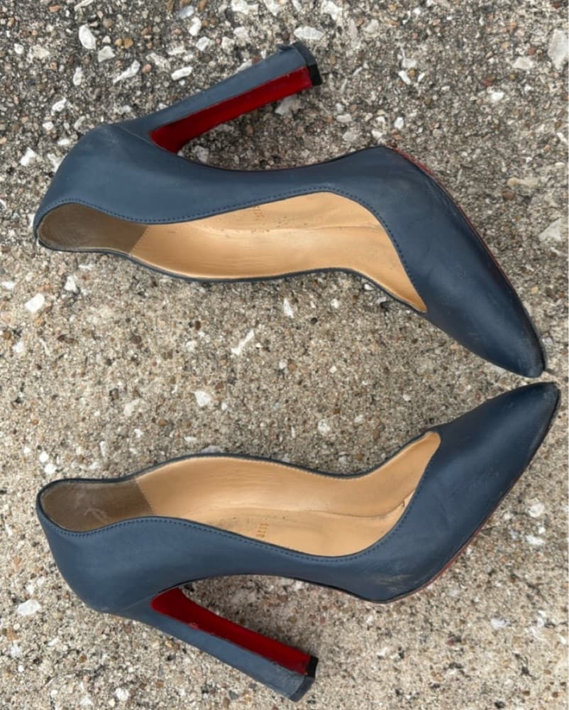 Christian 👠 Louboutin Agneska Blue - Image 4