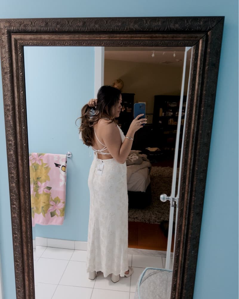 Princess Polly White Dress - Image 4