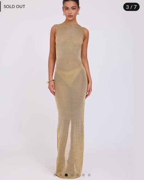 Metallic Dress - Image 2