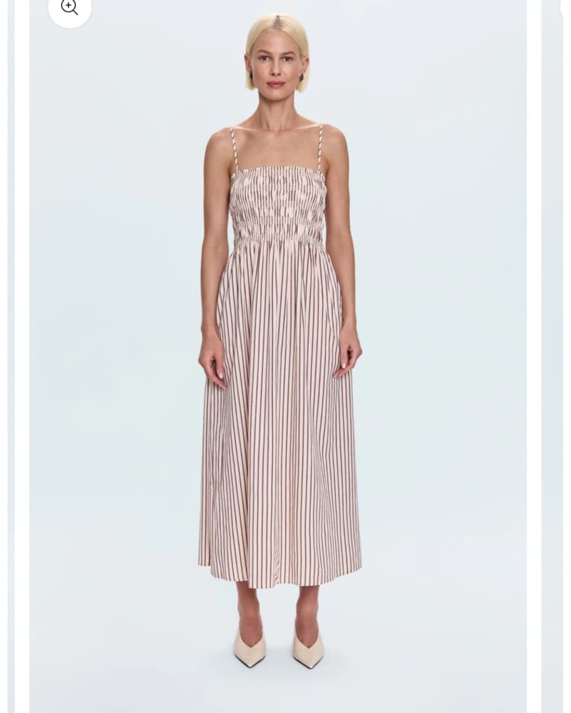 Pistola Bianco Midi Dress - Image 3