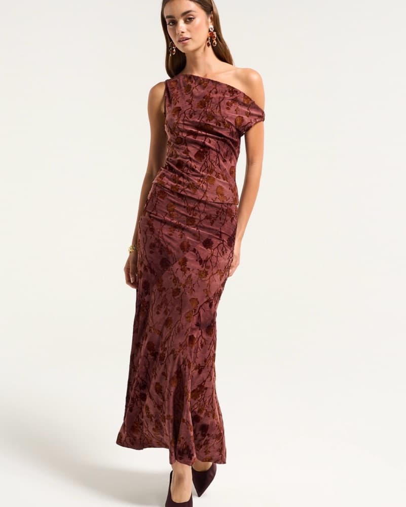 Burgundy Floral Rare London Set  - Image 1
