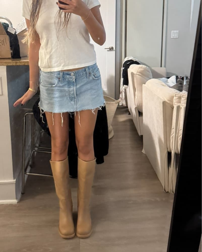 Vintage Levis Jean Skirt - Image 2