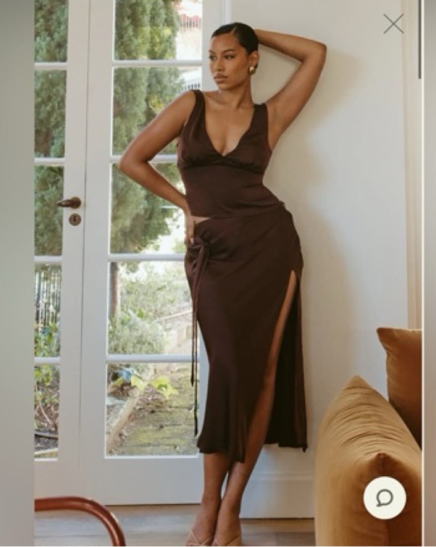 Chocolate Brown Meshki Edie Set - Image 1