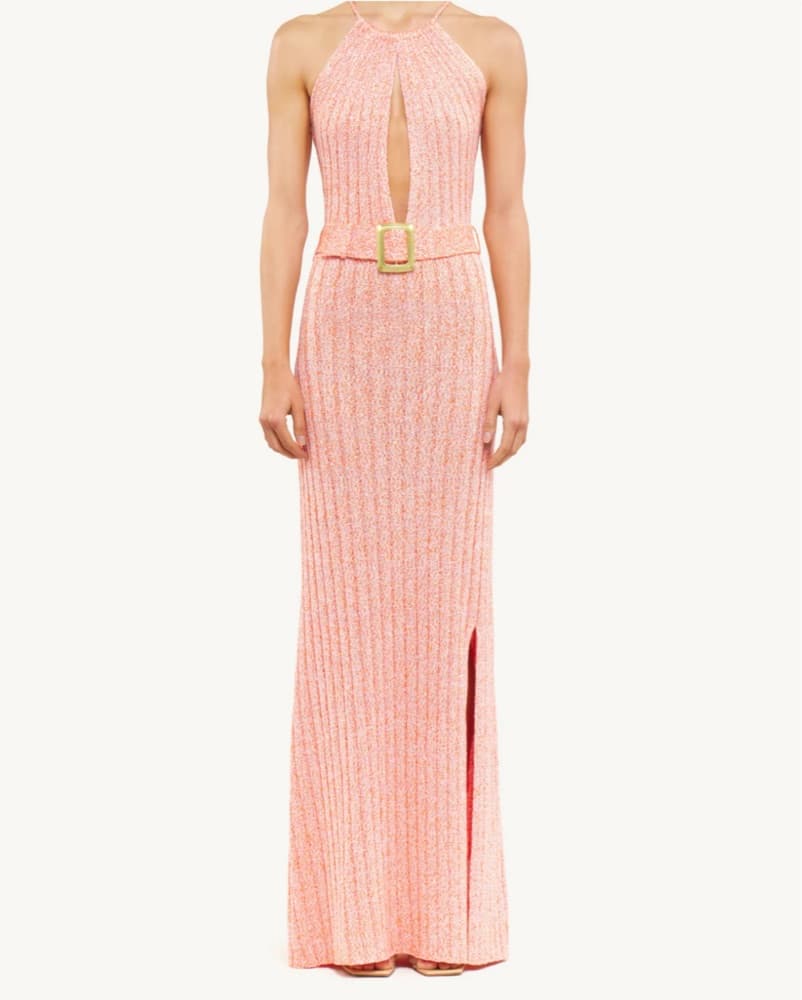 Peach sparkly Dress - Image 1