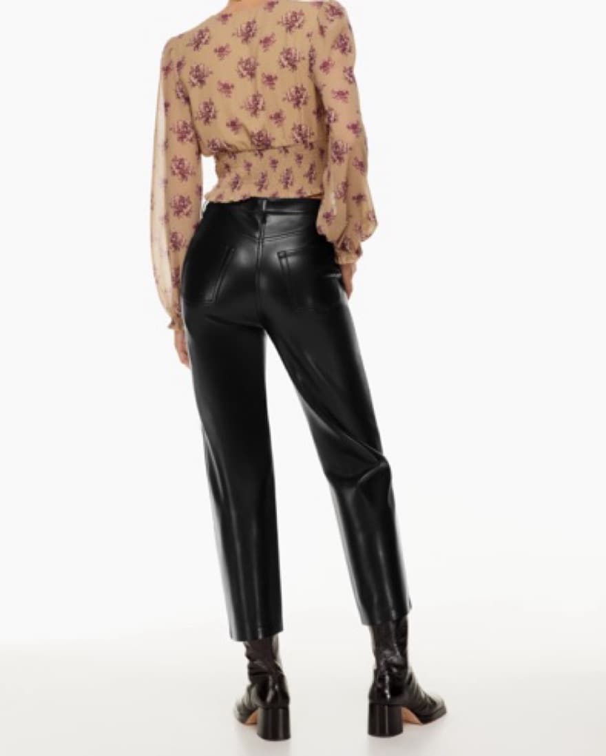 Aritzia Wilfred Melina Leather Pants - Image 2
