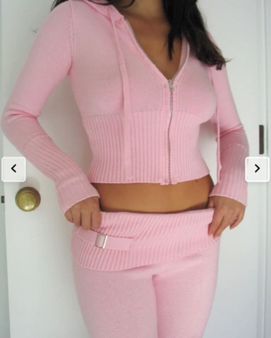 Frankies Bikinis Knit Set Size S - Image 1