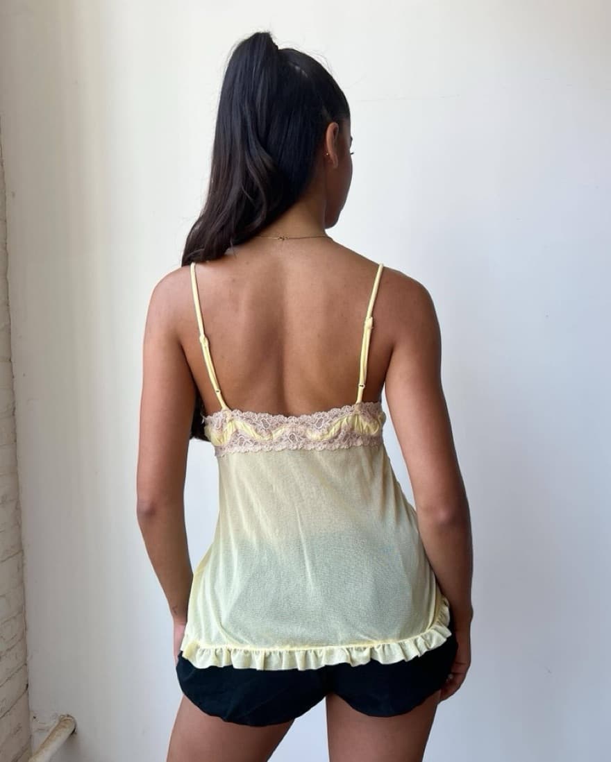 Vintage Victoria’s Secret Sheer Tank - Image 3