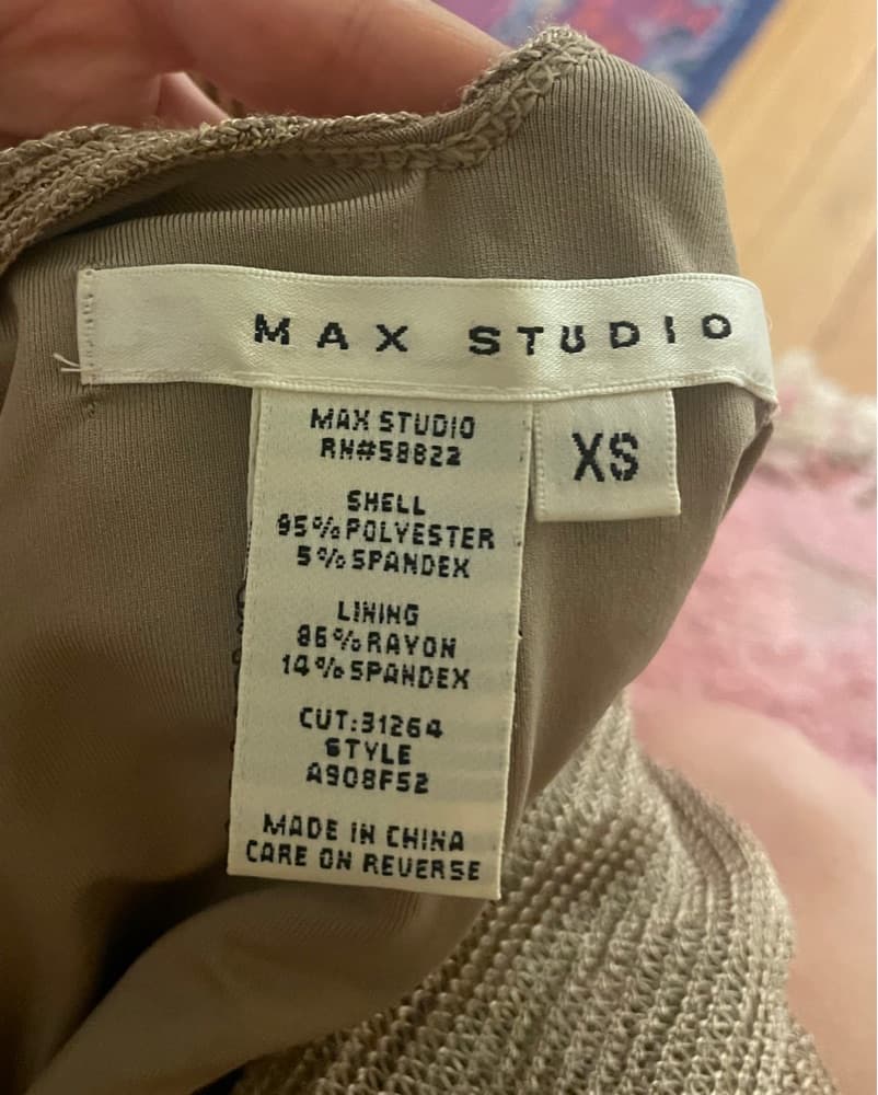 Max studio ruffle Midi Dress Xs - Image 3