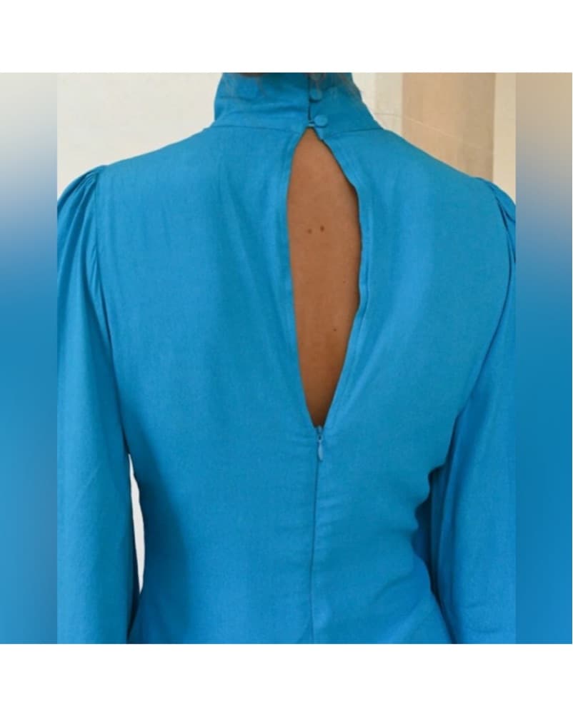 Raya Blue Dress  - Image 3