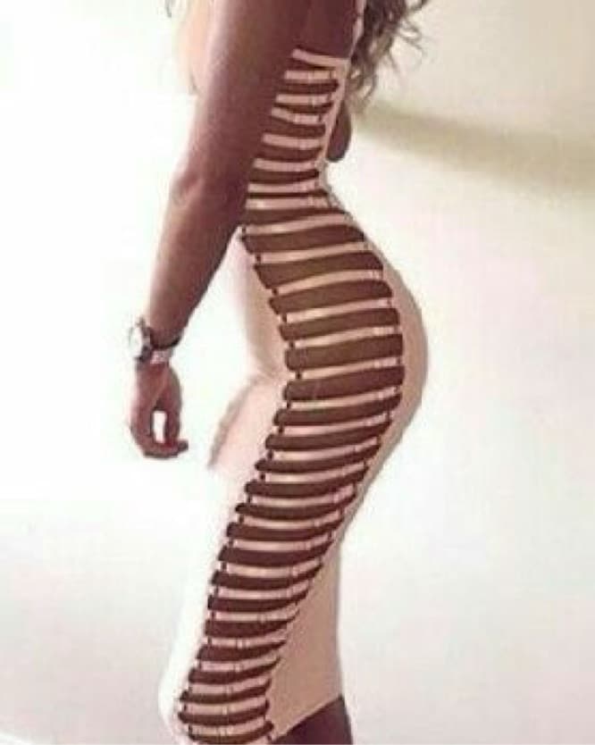 House Of CB Open Side dress - Image 2