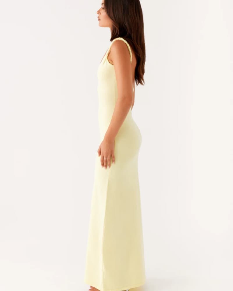 Yellow Pepper Mayo Maxi Dress - Image 4
