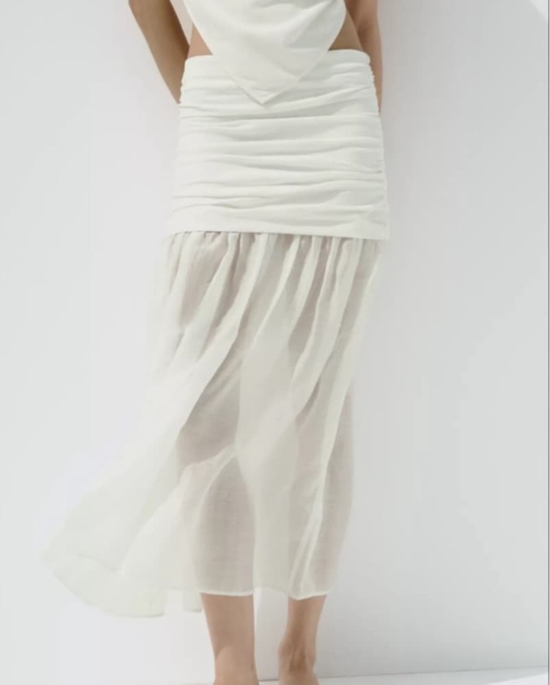 Combination Mini/Maxi Skirt - Image 3