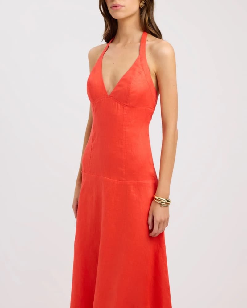 Stunning Halter Maxi Dress - Image 2