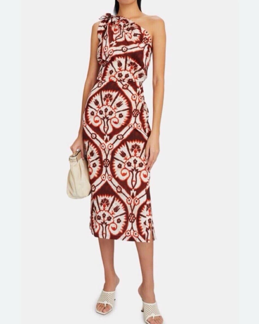 Johanna Ortiz Baru Midi Dress Size 2  - Image 2