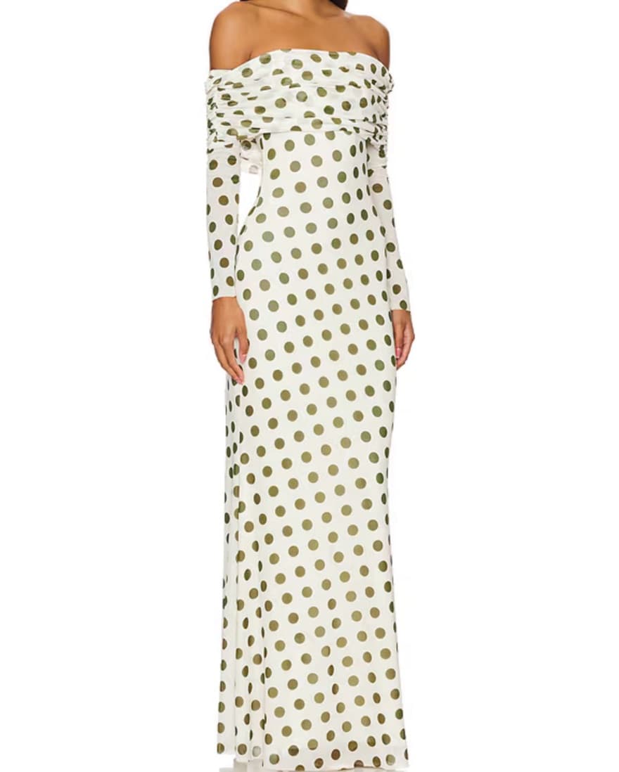Thelma Dress in Birch Dot - Image 4