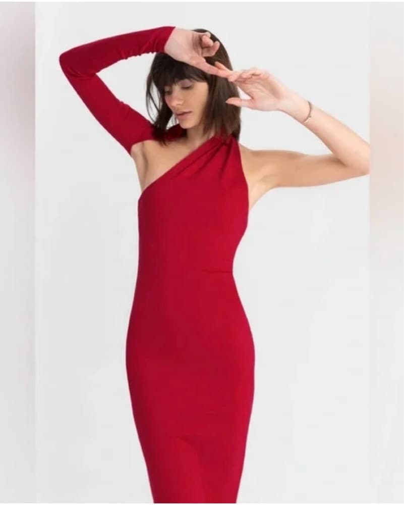 Manhattan One Shoulder Dress - Image 3