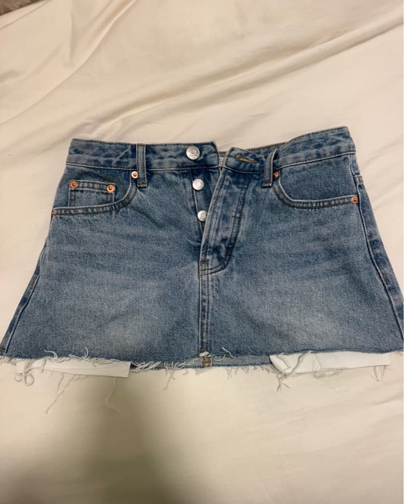 Parke Denim Skirt - Image 2