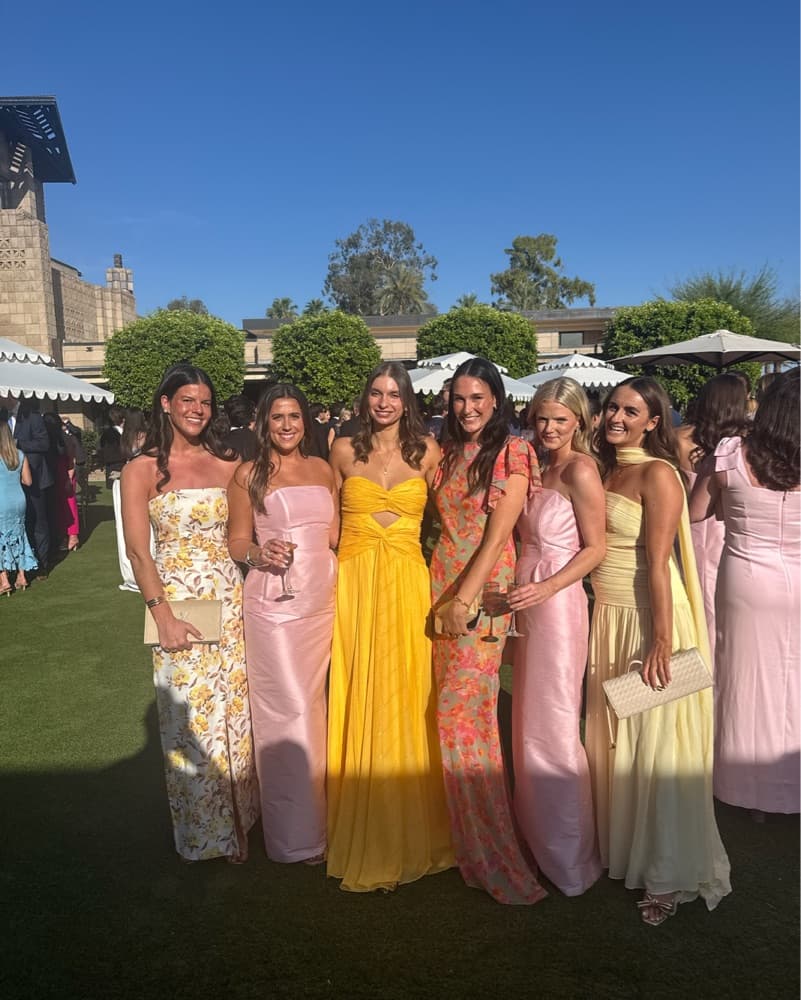 De La Vail Chiffon Maxi Dress In Floral - Image 3