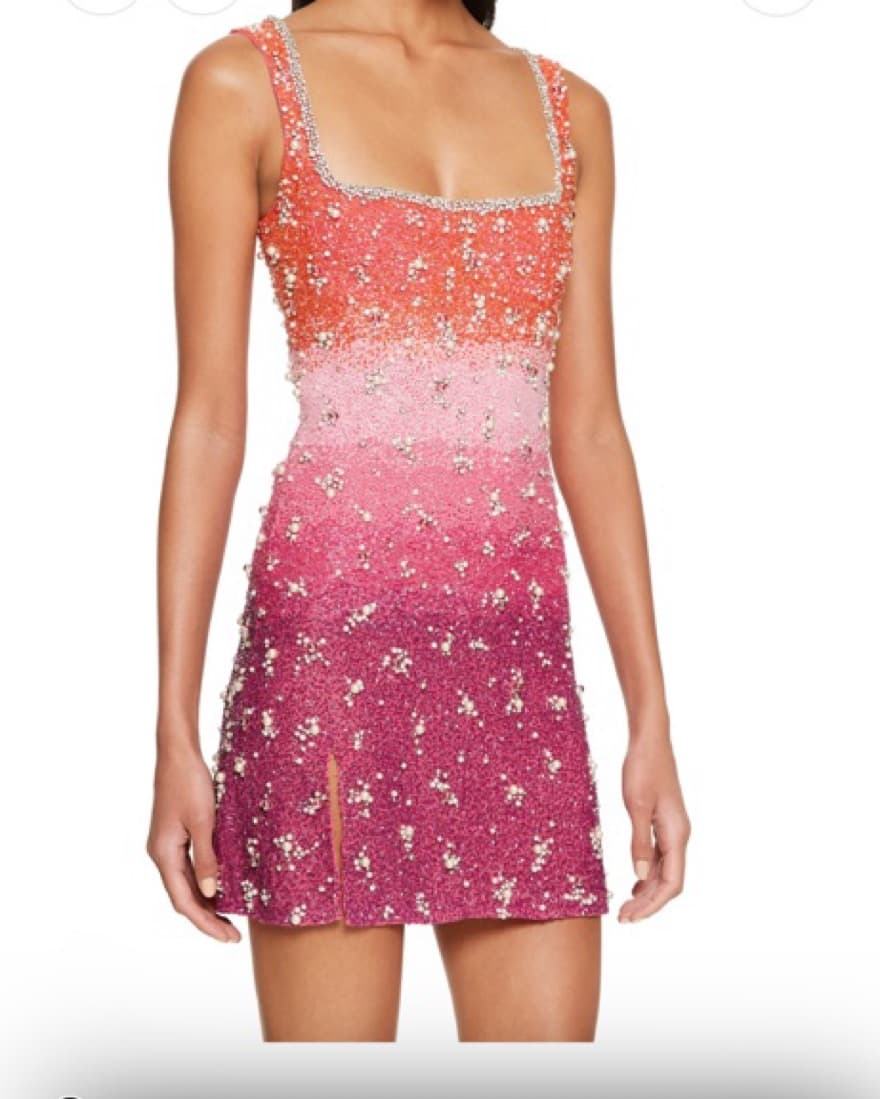 Clio peppiat Mini Party dress Embellishe - Image 2