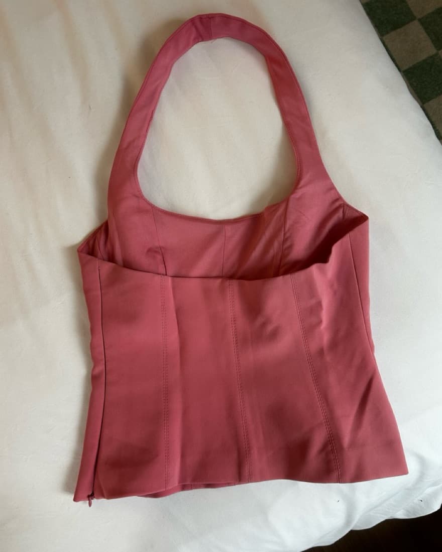 Zara Pink Corset Halter - Image 2