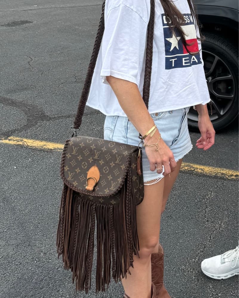 Louis Vuitton Fringe Bag - Image 1