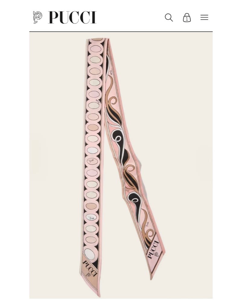 Pucci Silk Scarf - Image 2