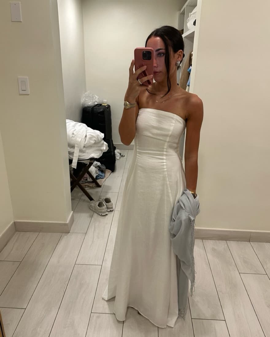 Favorite Daughter linen Dress - Image 1