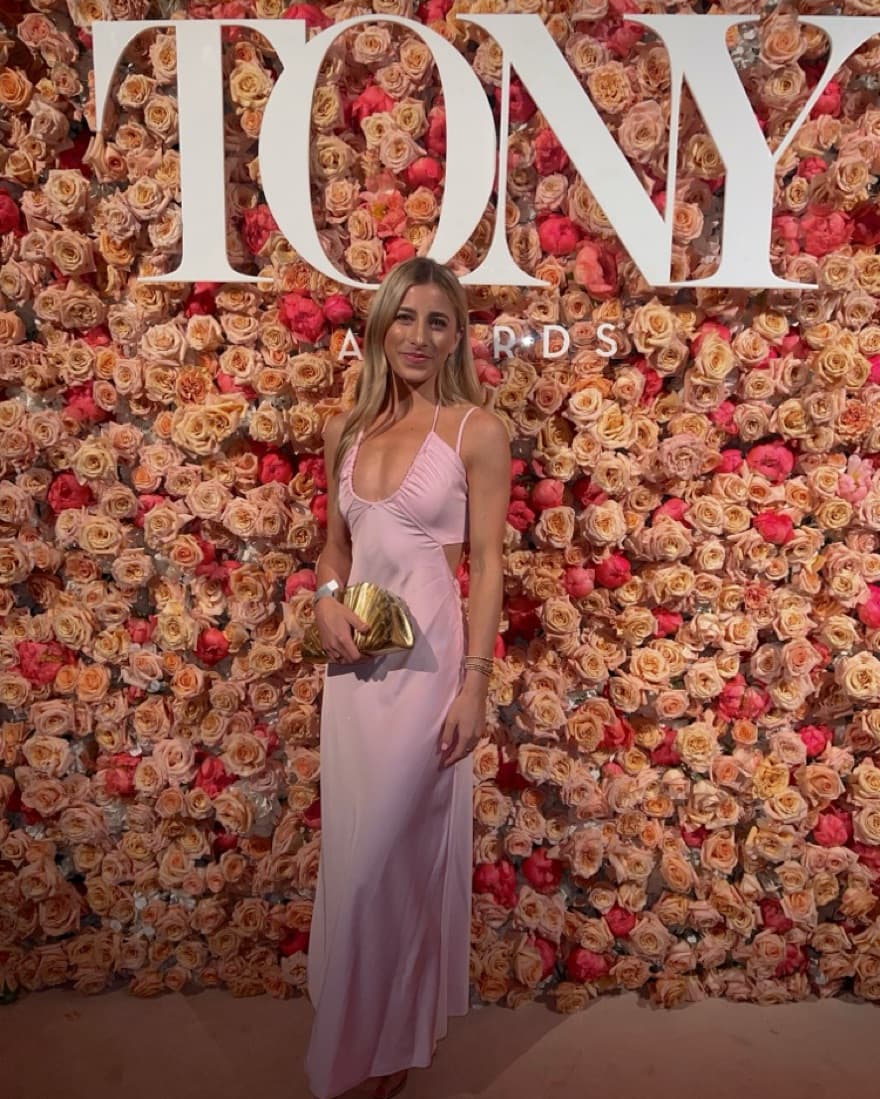ALC Pink Maxi Dress - Image 2