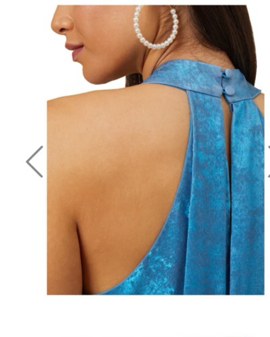 Drape-Back Halter Gown - Image 3