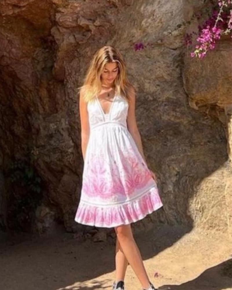 roberto cavalli midi dress thrifted - Image 1