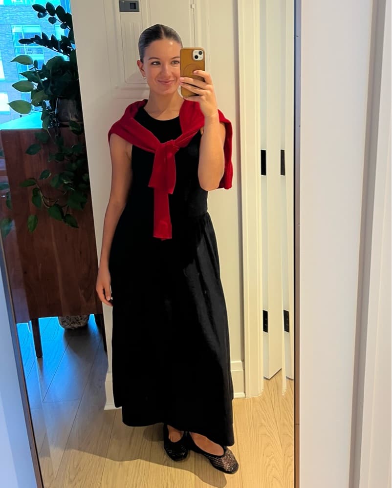 COS Drop Waist Black Dress - Image 1