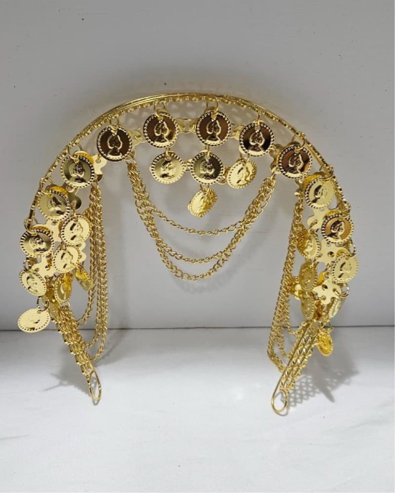 Gold Coin Headpiece - Image 2