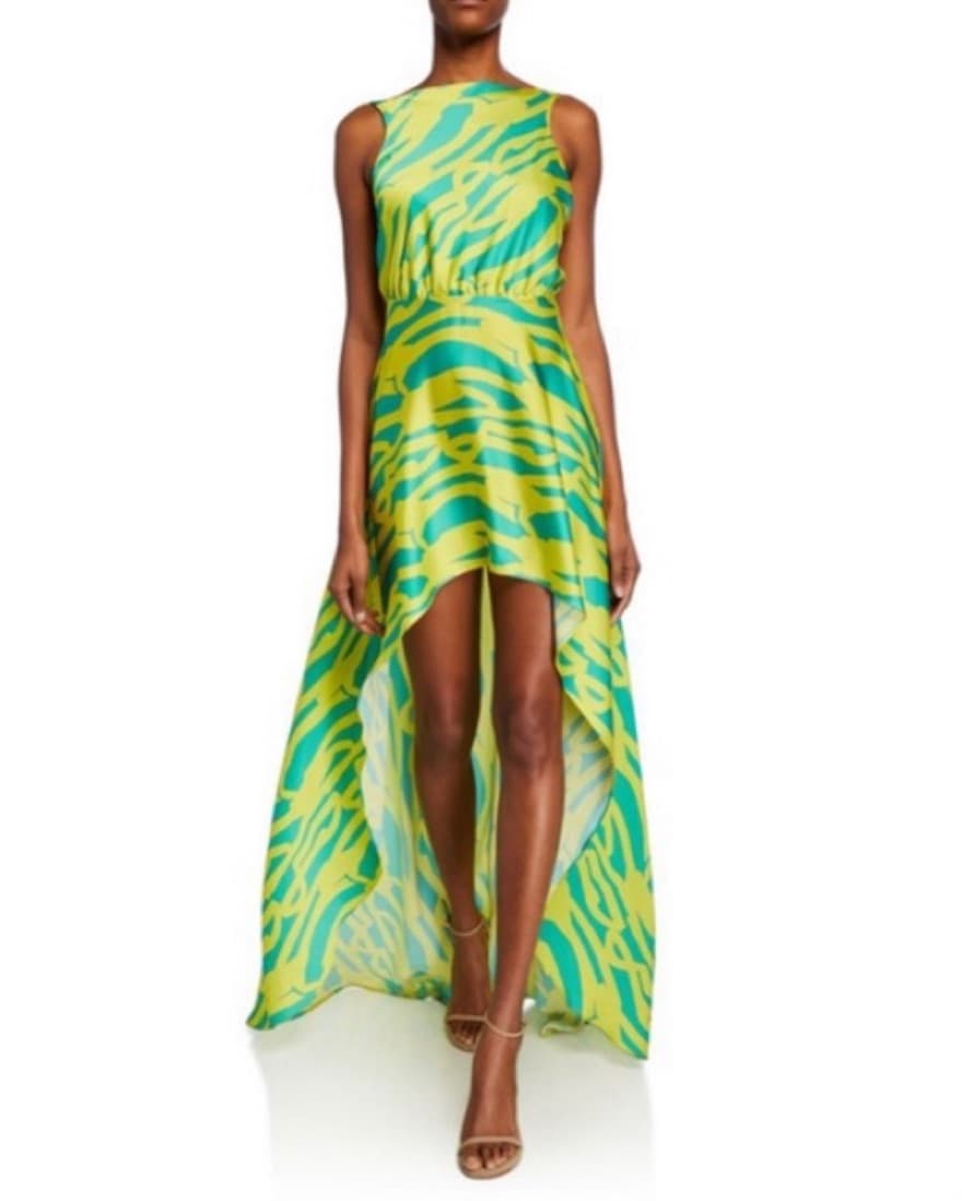 Alexis “Rajiya Neon Sleveless Highlow” - Image 1