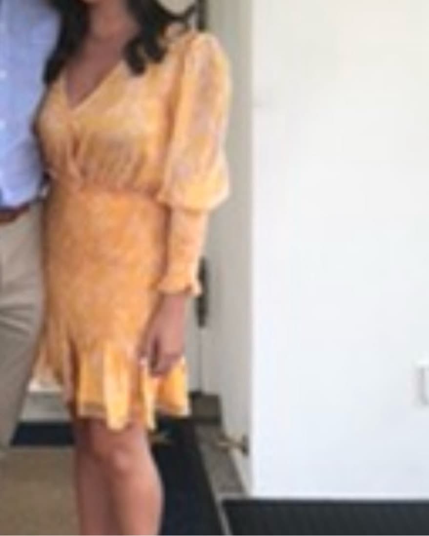 Yellow Scrunch Keepsake Dress - Image 4
