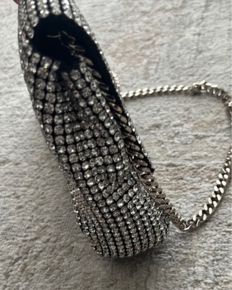 Dazzling Rhinestone Clutch Purse - Image 3